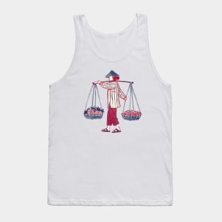 People of Vietnam - Street Vender Tank Top